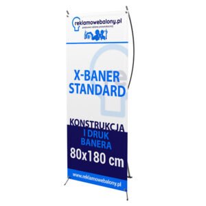 X-baner 80x180 cm