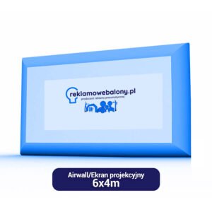 Airwall, ekran reklamowe, Ekran pneumatyczny