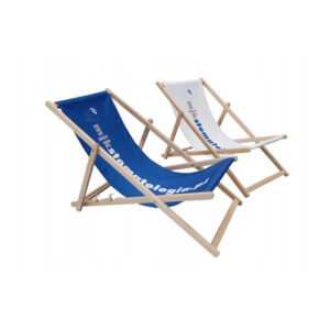 Leżak plażowy z nadrukiem