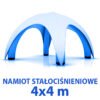 Namiot stałociśnieniowe 4x4